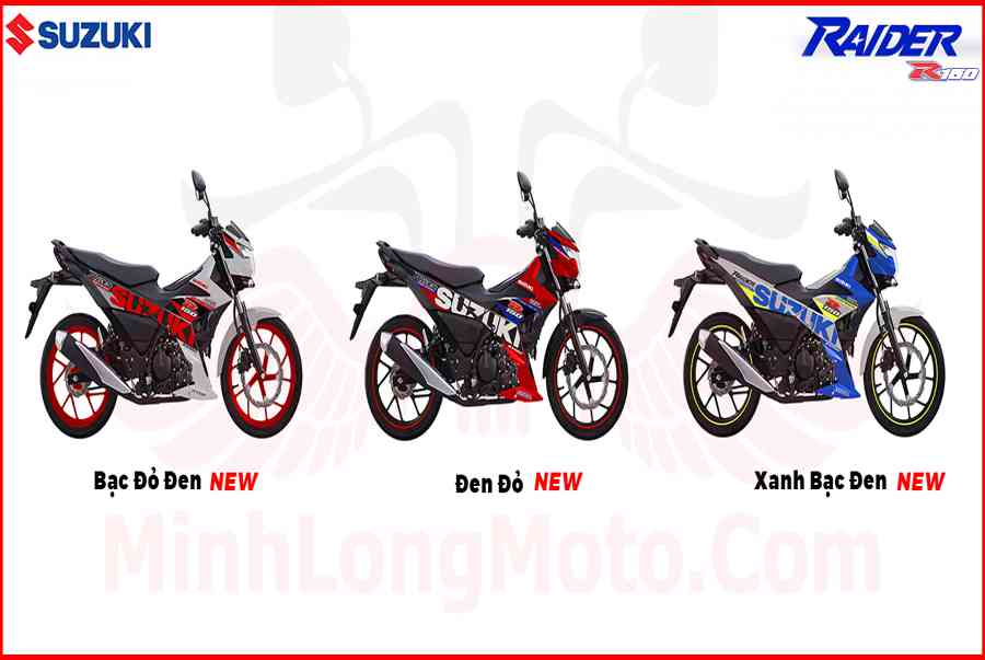 Giá xe Raider 150: Xe Suzuki Raider Fi 150 2021 mới nhất - Cửu Long Real